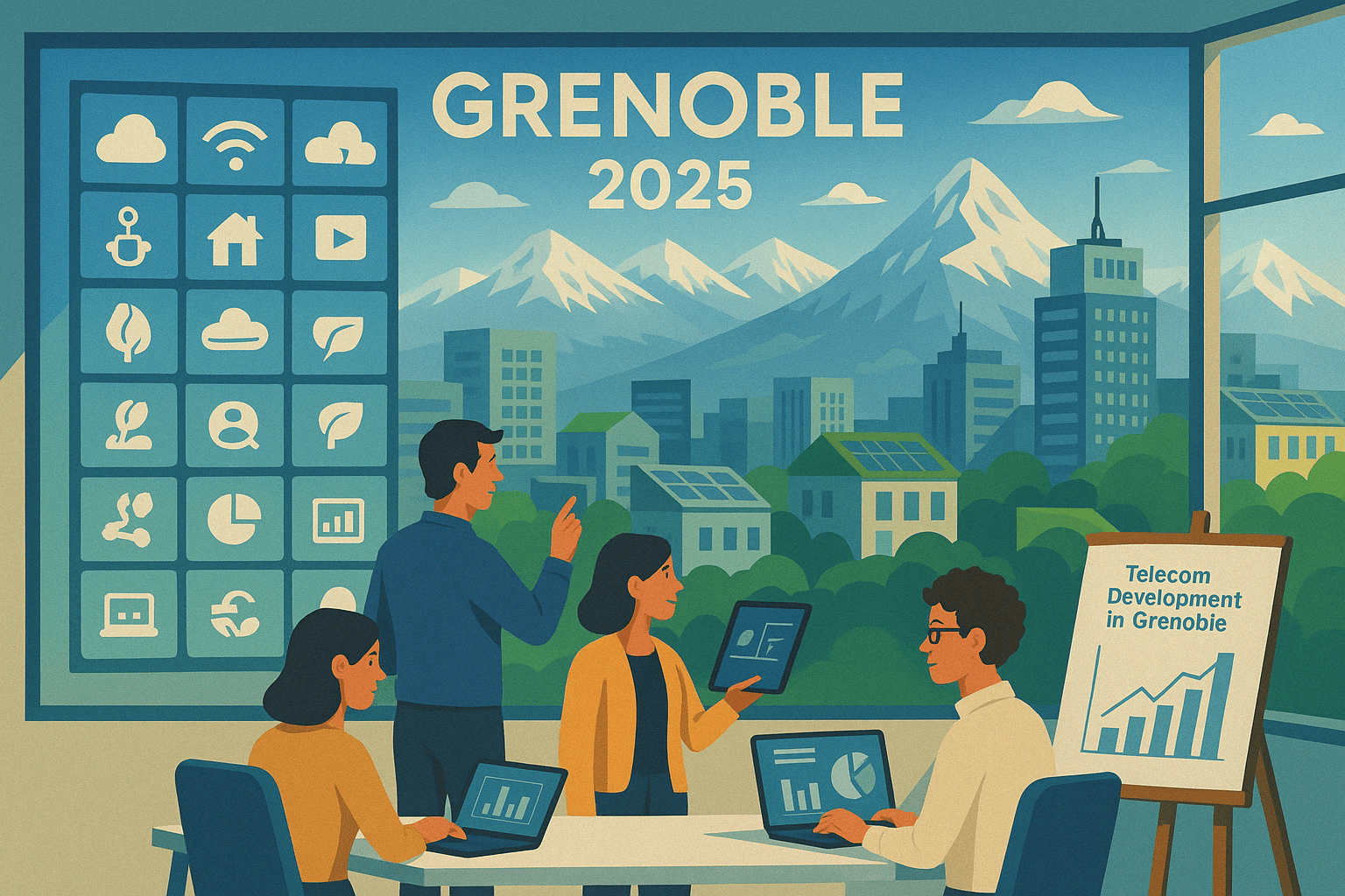 Grenoble Alpes : un écosystème de start-ups télécoms en pleine effervescence